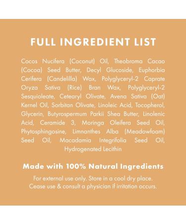 Handmade Heroes Oat Cleansing Balm | 100% Natural Eye Makeup Remover for Sensitive Skin | Balm to Oil Cleanser with Ceramides - Buy Online on GoSupps.com