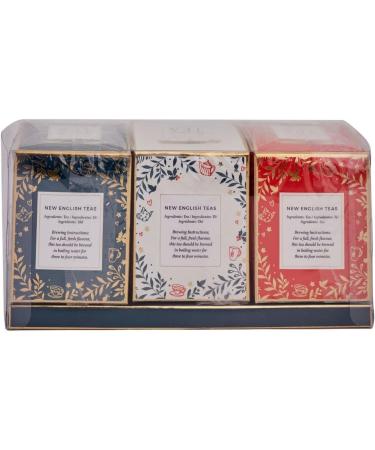 New English Teas Christmas Themed English Tea Carton Gift Set of 3 - Buy Online on GoSupps.com