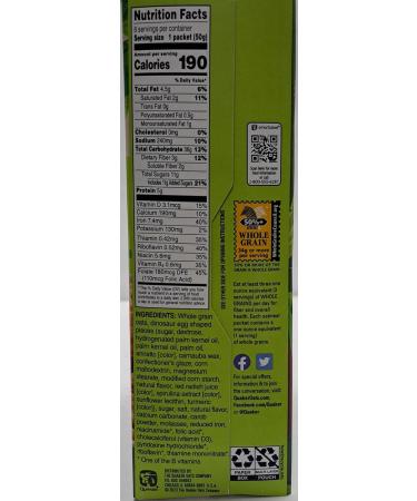 Quaker DINOSAUR EGGS! Brown Sugar Instant Oatmeal 8 Servings 14.1 oz box (2... - Buy Online on GoSupps.com