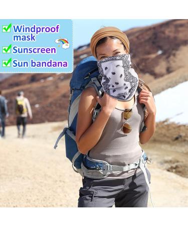 50 Piece Seamless Multi-Color Bandana Neck Gaiter Headwrap for Men and Women - Perfect for Hiking, Riding, and Sports - Buy Online on GoSupps.com