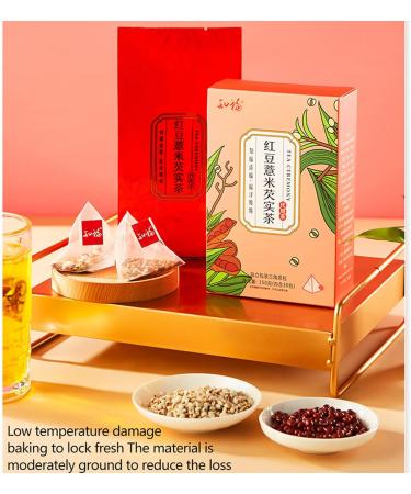Yctze Red Bean Dampness Removing Tea 30 Count Independent Herbal Tea Sampler for Men Women Free Time Holiday Party Family Gathering - Buy Online on GoSupps.com