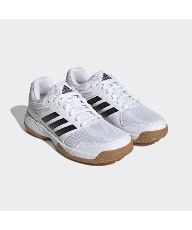Buy adidas Unisex Kids Speedcourt Handball Shoes - Size 34 EU - Ftwr White/Core Black/Gum - International Shipping Available - Buy Online on GoSupps.com