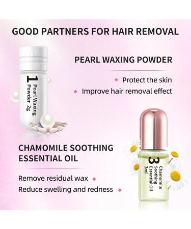 Beauty7 Hair Removal Kit - 24 Eyebrow & Facial Wax Strips with Pearl Powder & Essential Oil for Sensitive Skin - Shop Worldwide - Buy Online on GoSupps.com