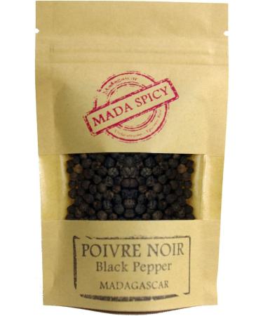Black peppercorns from Madagascar 1000gr. Resealable bag. "Sustainable agriculture" - Buy Online on GoSupps.com