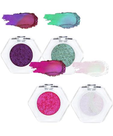 Adriana Nicole Cosmetics Eyeshadow Ethereal Eyeshadow Adriana Nichole Cosmetics Sparkling Eyeshadow Ethereal Single Color-shifting Eyeshadow Suitable for All Skin Types (Style X)
