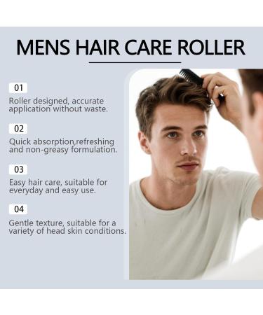  homomdy Hair Care Serum for Men Nourishing Wrap Serum Strengthening Soothing Moisturizing Natural Formula for Thicker Stronger Light and Non-Greasy Hair (3 Pcs) - Buy Online on GoSupps.com