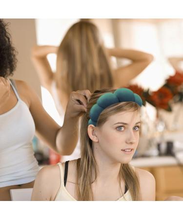 Sponge Spa Headband for Washing Face (Green) - Buy Online on GoSupps.com