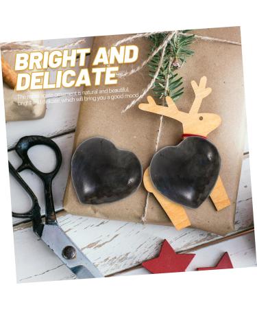 Buy Crystal Agate Ornaments - Whale Vase Moss Agate Hearts & Pocket Palm Stones for Meditation | Chakra & Natural Desk Calendar - Buy Online on GoSupps.com