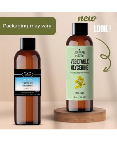 Vegetable Glycerin 100ml - Liquid Glycerin for Skin & Hair Pure Glycerin for Face Vegetable Glycerine for Cleaning Pure Glycerine for Skin Vegetable Glycerine Food Grade 100% Pure Glycerin Oil - Buy Online on GoSupps.com