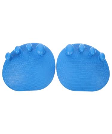 Toe Separator Toe Separator Toe Separator Toe Separator 1 Pair Separators TPR Toe Spacers Toe Dividers Foot Correctors for Women Blue Thumb Splint Thumb Splint Thumb Splint Thumb Splint