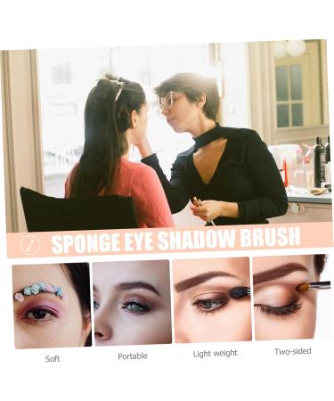 FOMIYES 50 Pcs Eye Shadow Brush Eye Makeup Eyeshadow Makeup Sponge Makeup Brush Miss Paint 5.8X0.7X0.5CMx5pcs Blackx5pcs - Buy Online on GoSupps.com