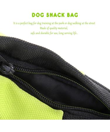 Mipcase 2pcs Pet Snack Pack Travel Snack Bag Dog Food Bag Travel Pet Snack Pouch Pet Treat Bag Ribbon Pocket Mx2pcs Light Greenx2pcs - Buy Online on GoSupps.com