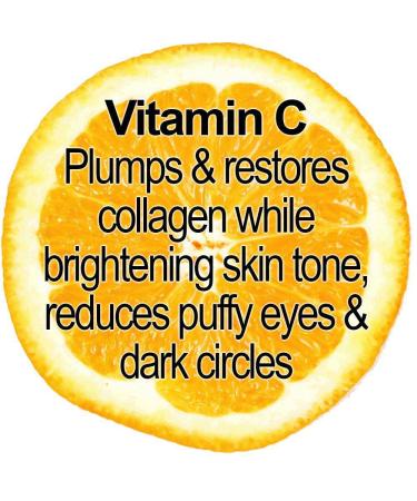 Organic Vitamin C & Peptide Eye Serum for Dark Circles - 1 oz | GLIMMER GODDESS - Buy Online on GoSupps.com