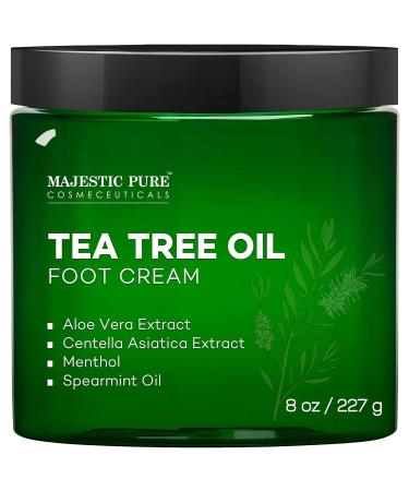 MAJESTIC PURE Tea Tree Body Wash and Tea Tree Athletes Foot Cream Bundle - Buy Online on GoSupps.com