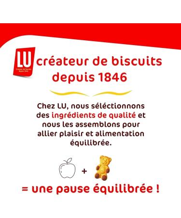LU - LULU The Strawberry Bear - 4 Boxes of 5 bags of Lulu The Pooh with Strawberry - Soft Bear Shaped Cakes with Strawberry Filling - Ideal to Take Away for Kids Snack - Set of 4x150g - Buy Online on GoSupps.com