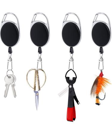 Maoxintek 4-in-1 Fishing Cord Nipper & Knot Tying Tool | Multifunctional Line Clipper with Zinger Retractor | Ideal for Fly Fishing - Buy Online on GoSupps.com