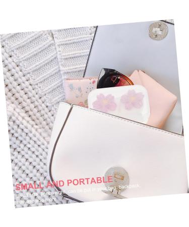 Solustre Contact Lens Container Set - Travel Eye Care Case for Glasses & Lenses - Violet 7x4.5x2.5cm - Buy Online on GoSupps.com