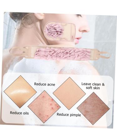 FRCOLOR Exfoliating Washcloth Bath Shower for Bathing scrubbing Body Exfoliating Strap Mens Body wash Exfoliating Bath Strap Polyester Cotton Man Strip Bath Body Towel - Buy Online on GoSupps.com