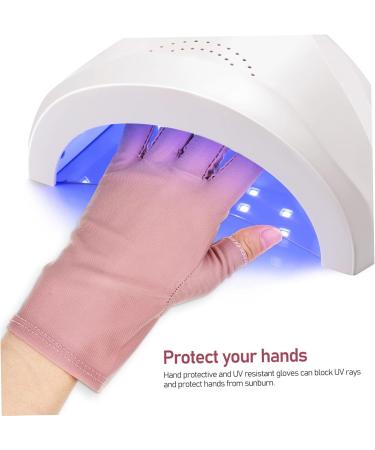 FRCOLOR 4 Pairs Uv Gloves Manicure Gloves Anti Uv Nail Art Supplies Hand Gloves for Protection Nail Gloves Uv Shield Glove Gloves for Gel Manicure Nails Gel Cotton Anti Gloves Anti-uv - Buy Online on GoSupps.com