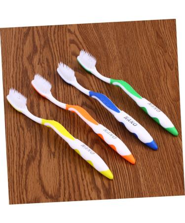 Ultechnovo 4-Piece Soft Bristle Toothbrush Set - Comfortable Handle & Nano Technology - Double Layer South Korea Design - Buy Online on GoSupps.com