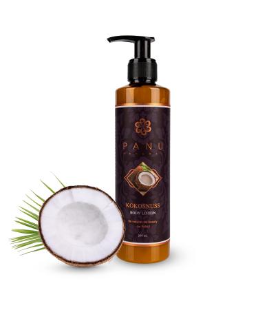 Panu Natural Bodylotion coconut - rich body lotion for very dry skin - moisturizing body lotion from Thailand - Natural Body Cream - vegan body care - Buy Online on GoSupps.com