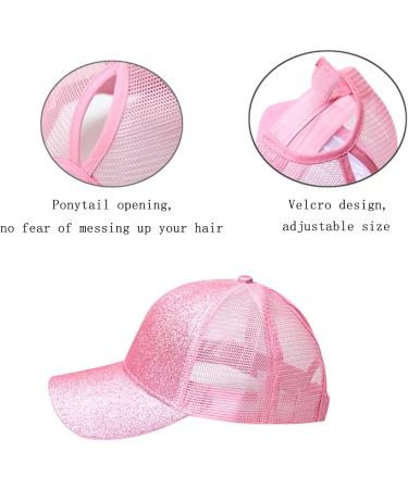 Eterspr Girls Baseball Cap - Pink Cotton Summer Hat for Women (54-58 cm) - Stylish & Comfortable - Buy Online on GoSupps.com