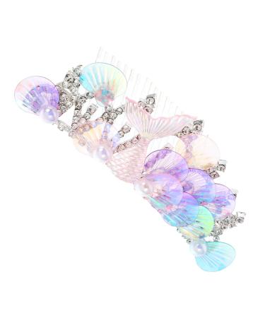 Ipetboom Rhinestone Tuck Comb Metal Headpiece Headdresses for Women Headpieces for Girls Hair Clips Wigs Hair Pin Tiara Women Crown Hairpiece Girls Crown Princess Miss Hair Comb