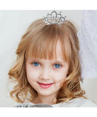 Beaupretty 4 Pieces Princess Tiara Crown Comb Rhinestone Tiara Hair Comb Mini Crystal Hair Clip Rhinestone Crown Hair Comb Hair Accessories for Girls - Buy Online on GoSupps.com