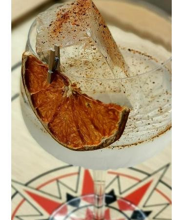  Extra Dry Extra Dry Dried Grapefruit For Cocktail | 80 Pieces Approx Dehydrated Grapefruit | Large Sachet 188g 1/2 Dried Grapefruit Rings | 100% Natural | Dried Fruit No Sugar Added - Buy Online on GoSupps.com