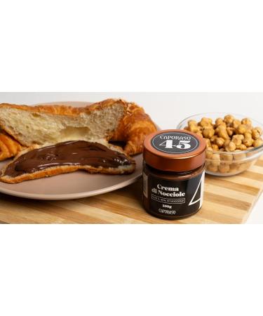 Caporaso dal 1960 Hazelnut Cream 45% natural spread (250 grams) - Buy Online on GoSupps.com