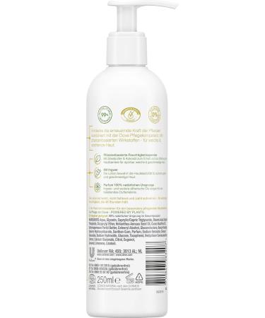 Dove Powered by Plants Natural Body Lotion - Ginger 250ml | Hydrating & Plant-Based for Normal to Dry Skin - Buy Online on GoSupps.com