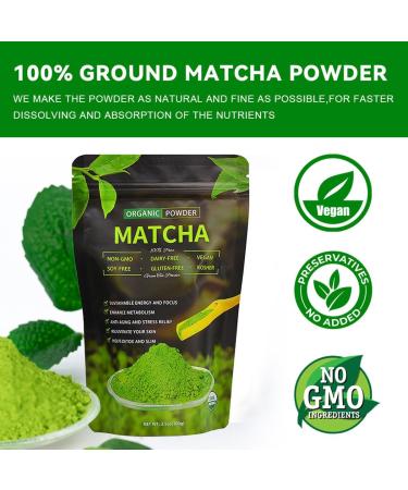 Matcha Green Tea Powder 100g Organic Matcha Powder Ceremonial Grade Matcha - Buy Online on GoSupps.com