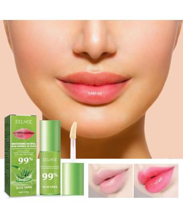 Color Lip Gloss - Nourishing Lip Moisturizer with Aloe - Lip Lifting Lip Gloss Powerful Lip Plumping Oil Prevents Dubbulon Lips - Buy Online on GoSupps.com