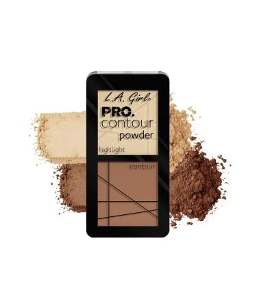 L.A. Girl Pro Contour Powder - Fair | Flawless Contouring & Highlighting | International Shipping Available - Buy Online on GoSupps.com