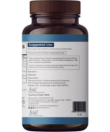 Miduty Zeaxanthin & Lutein - Eye Health Supplement - Vitamin A - Astaxanthin - Antioxidant Formula - Bluelight Protection - Gluten Free - Non-GMO - 30 Capsules - Buy Online on GoSupps.com