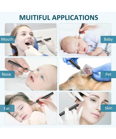 WiFi Ear Camera & Wax Remover Kit | 3.9MM 1080P HD Lens | Waterproof & Wireless Ear Scope with 6 LED Lights - Buy Online on GoSupps.com
