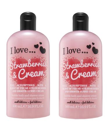 I Love Classic Strawberry Shower Gel (2-pack) 2-Pack (Strawberry)