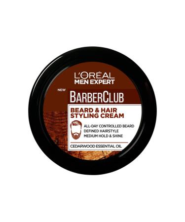 L'Oreal Men Expert Barber Club Beard & Hair Styling Cream 75ml