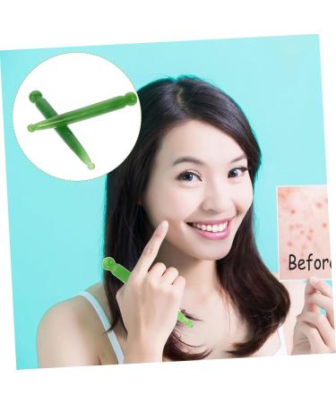 Lurrose Multi-Functional Jade Massage Bar & Reflex Zone Tool - Face and Body Care | International Shipping Available - Buy Online on GoSupps.com