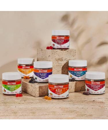 Bulletproof Sugar-Free BlackBerry Flavor Sleep Gummies 60 Count Keto Supplement for Sleep Support 60 Count (Pack of 1) - Buy Online on GoSupps.com