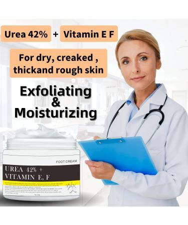 Tongyend Urea Foot Cream Urea 42% Foot Cream Cracked Heel Repair Cream For Dry Hard Skin Callus Remover Foot Moisturiser Nourishes Softens Dry Rough Cracked Dead Skin Foot Care - Buy Online on GoSupps.com