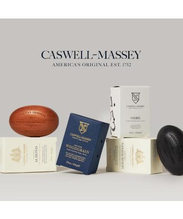 Caswell-Massey Heritage Body Scrub Bar Soap - Exfoliating Moisturizing Natural Soap for Men & Women - 6.4 Oz Scented Bath Bar for Face Body & Hands - Buy Online on GoSupps.com