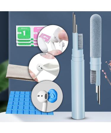 AKIKI Cleaner Kit for Airpods Pro & Wireless Earphones - Phone Cleaning with Brush for Bluetooth Earbuds, Compatible with iPhone, Laptop, Camera - Blue - Buy Online on GoSupps.com