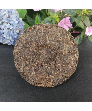 HQZM Yunnan Nannuoshan Old Tree Raw Puer Tea 357g Rich in Flavor and History - Buy Online on GoSupps.com