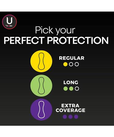 U by Kotex Lightdays Panty Liners Regular 64 Count - Multicolor Unscented | Thomaswi - Buy Online on GoSupps.com