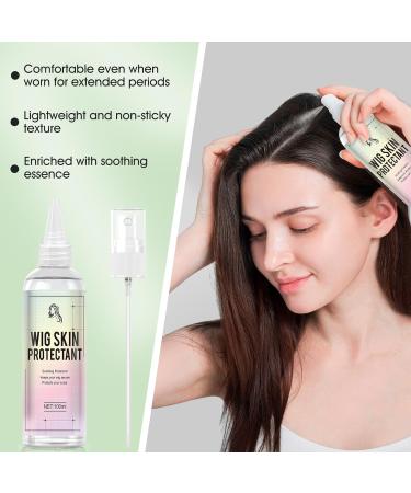  Allony Allony Scalp Protection Scalp Liquid for Sensitive Skin to Prevent Discomfort Caused by Glue Tape and Glue for Lace Wigs 100ml - Buy Online on GoSupps.com