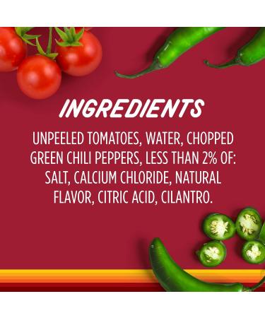 Rotel Fire Roasted Diced Tomatoes and Green Chilies 283 g - Buy Online on GoSupps.com