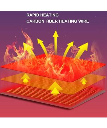 HEEPDD Electric Heated Vest - 2 Control Buttons 8 Heat Zones USB Heating Vest for Home (XL) | Shop Internationally - Buy Online on GoSupps.com