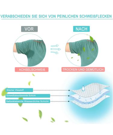 80-Piece Self-Adhesive Armpit Sweat Pads - Invisible Anti-White Unisex Glitter Comfort - Buy Online on GoSupps.com