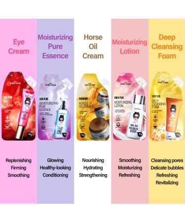 Skin Hydrating Kit - Travel Mini 5-Step Skincare Set | 30-Day Supply for Healthier Skin - Buy Online on GoSupps.com